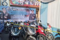 Satreskrim Polrestabes Palembang Ungkap 101 Kasus Curanmor dalam Dua Bulan, 30 Motor Berhasil Diamankan