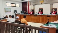 Saat empat orang saksi memberikan keterangan disidang  PN Tipikor  Palembang, Rabu (29/7/2026)