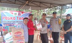 Kapolres Empat Lawang Salurkan Bantuan untuk Korban Kebakaran di Desa Sawah