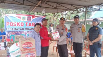 Kapolres Empat Lawang Salurkan Bantuan untuk Korban Kebakaran di Desa Sawah
