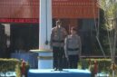fhoto : kapolda sumsel irjen pol sandi nugroho bersama wakapolda brigjen pol rony samtana deklarasikan sabuk kambtibmas di pagar alam
