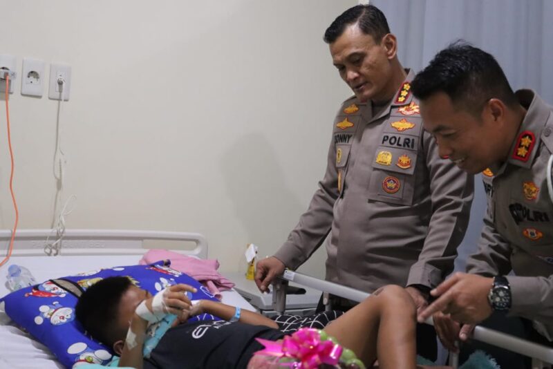 Kapolrestabes Palembang Pastikan Biaya Pengobatan Korban Kecelakaan Beruntun Ditanggung