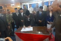 Seluruh Fraksi DPRD Empat Lawang Setujui Raperda Pertanggungjawaban APBD 2025