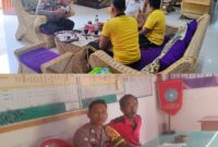 Jajaran Polsek Buay Madang Timur melaksanakan agenda sambang wilayah dan silaturahmi dengan tokoh masyarakat di wilayah hukum Kecamatan Buay Madang Timur, OKU Timur. 