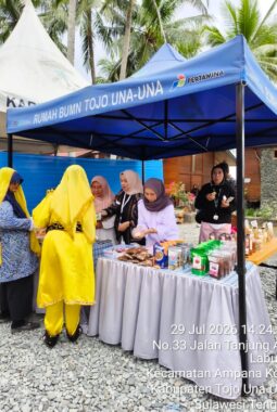 Perluas Akses Pasar, Rumah BUMN Pertamina Hadirkan 13 UMKM di Jambore Provinsi Sulawesi Tengah