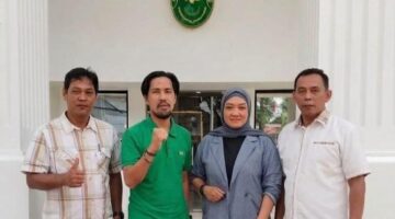 Saat tim kuasa hukum penggugat ditemui di PN Palembang, Senin (3/8/2026)
