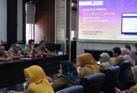fhoto : sosialisasi data statistik berbasis web si lurah cantik