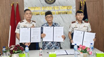 Perkuat Sinergi Pembinaan, Rutan Baturaja Laksanakan Penandatanganan Kerja Sama Bersama Muhammadiyah OKU