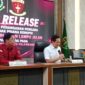 Saat Kepala Kejari Palembang Ali Akbar, SH.MH.gelar konferensi pers Rabu (5/8/2026