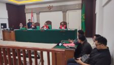 Suasana persidangan gugatan media disidang PN Palembang, Rabu (5/8/2026)