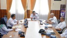 fhoto : walikota pagar alam ludi oliansyah pimpin rapat penataan pasar terminal nendagung