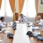 fhoto : walikota pagar alam ludi oliansyah pimpin rapat penataan pasar terminal nendagung