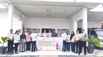 Semarak HUT ke-81 RI, Rutan Baturaja Gelar Aksi Donor Darah