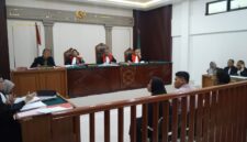 Saat para saksi dihadirkan di sidang PN Palembang, Kamis (6/8/2026)