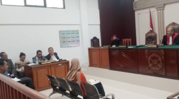 Saat sidang Praperadilan digelar di PN Palembang, Jumad (7/8/2026)