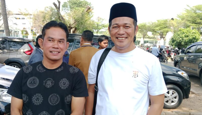 Foto Dokumen Suarapublik. Id, Direktur Eksekutif SIRA, Rahmat Sandi Iqbal, SH dan 
Ketua Umum PST, Dian HS