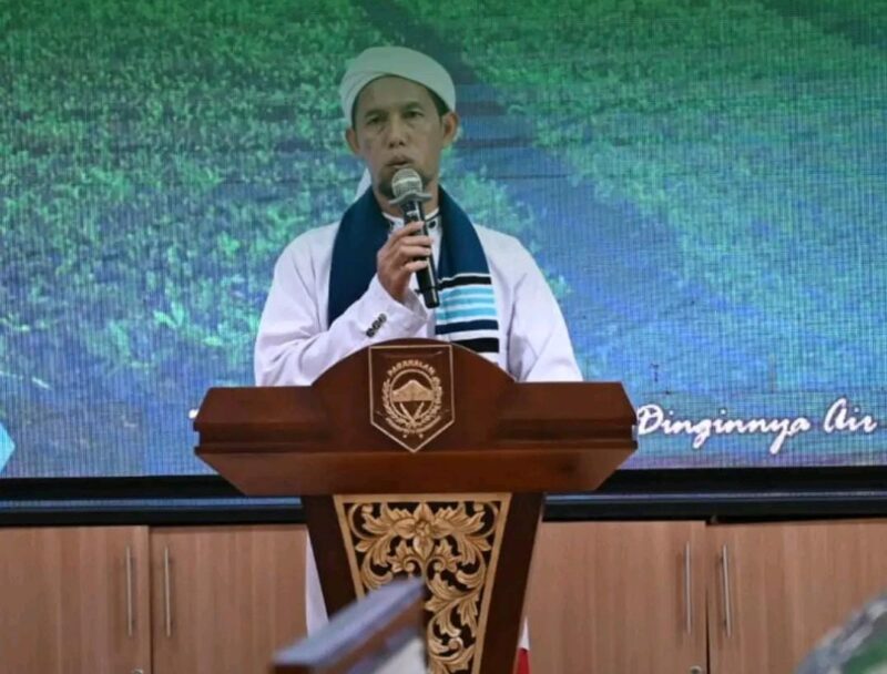 fhoto : ketua majelis ulama indonesia (mui) kota pagar alam ustd supian hadi