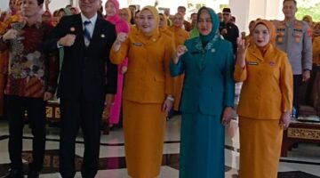 GOW Empat Lawang Periode 2026-2030 Dikukuhkan, Perempuan Didorong Aktif Dukung Pembangunan Daerah