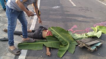 Foto korban di tkp
