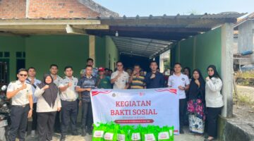 Semarak HUT Ke-81 Kemerdekaan RI, Rutan Baturaja Gelar Bakti Sosial