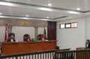 Saat majelis hakim Pengadilan Tipikor pada PN Palembang membacakan amar putusan terhadap terdakwa Yansori dalam persidangan di PN Tipikor Palembang, Rabu (12/8/2026).