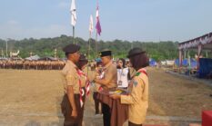 538 Anggota Pramuka Ikuti Perkemahan di Pulau Mas Empat Lawang, Sekda Dorong Kegiatan Digelar Dua Kali Setahun