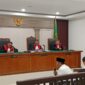 Saat dua Terdakwa memberi keterangan didalam sidang yang digelar di PN Tipikor Palembang, Kamis (13/8/2026)