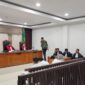 Saat para Terdakwa dihadirkan disidang PN Tipikor Palembang, Kamis (13/8/2026)