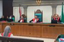 Saat majelis hakim membacakan putusan Terdakwa Nisdiarti disidang PN Palembang Kamis (13/8/2026)