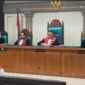 Saat majelis hakim membacakan putusan Terdakwa Nisdiarti disidang PN Palembang Kamis (13/8/2026)