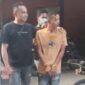 Salah satu pelaku saat diamankan. Foto: dokumen Polisi.