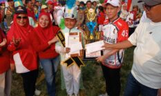 Drum Band Nada At-Taqwa MTsN 1 Empat Lawang Borong Tiga Penghargaan