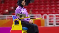 fhoto (istmewa) : helen purnama sari, putri asal pagar alam raih predikat terbaik asia kantongi lisesnsi BAA