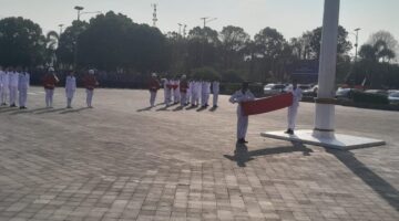 Upacara Penurunan Bendera HUT RI ke-81 di Empat Lawang Berlangsung Khidmat
