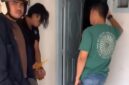 Foto :  pelaku usai diringkus unit Ranmor