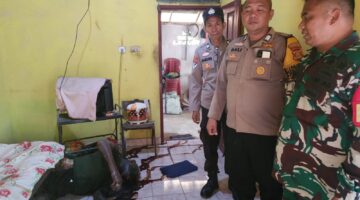 Foto polisi mendatangi tkp