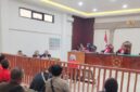 Saat Terdakwa dihadirkan di sidang yang digelar di PN Palembang, Selasa (18/8/2026)