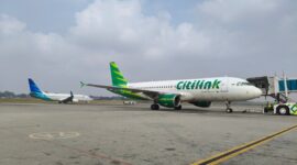 Maskapai penerbangan Citilink Indonesia resmi mengoperasikan kembali rute penerbangan langsung Palembang – Bandung PP dari Bandara Internasional Sultan Mahmud Badaruddin (SMB) II pada Senin (18/8/2026). Foto: Bandara SMB II Palembang