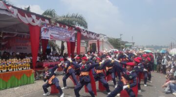 90 Peserta Meriahkan Lomba Gerak Jalan Indah HUT RI ke-81 di Empat Lawang