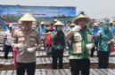 fhoto : tanam serentak bawang putih polres dan pemkot pagar alam dukung swasembada 