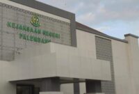 Foto gedung kejari Palembang