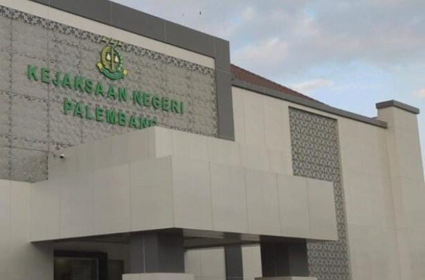 Foto gedung kejari Palembang