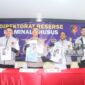 Polda Sumsel gelar press release ungkap kasus penimbunan BBM.