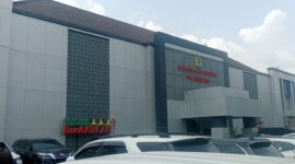 Foto gedung kejari Palembang,