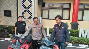 Barang Bukti, 2 Motor Hasil Begal Pelaku 