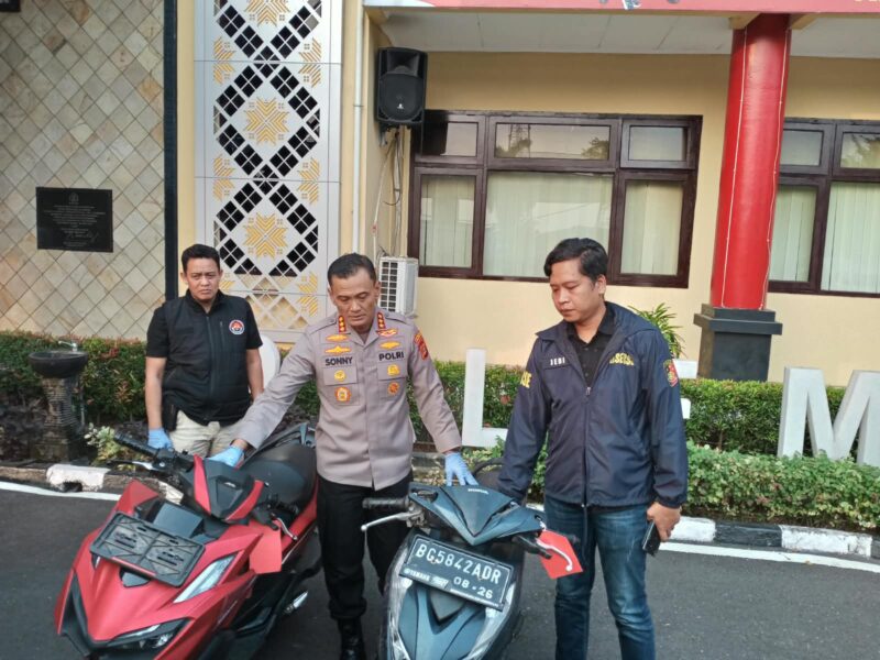 Barang Bukti, 2 Motor Hasil Begal Pelaku 