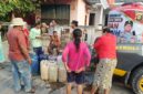 Polsek Buay Madang Timur Salurkan 2.000 Liter Air Bersih Hadapi Krisis Kemarau di Desa Teko Rejo.