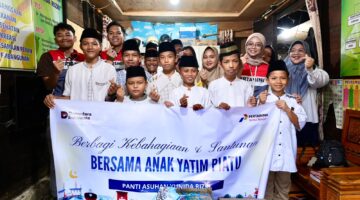 Pertamina Patra Niaga Regional Sumbagsel Hadirkan Kebahagiaan Kemerdekaan bagi 19 Anak Panti Asuhan Yunida Rizki