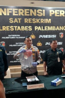 Bawa Senpira Saat Konvoi Bermotor, Pelajar SMK Gajah Mada Palembang Diamankan Polisi