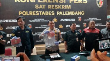 Bawa Senpira Saat Konvoi Bermotor, Pelajar SMK Gajah Mada Palembang Diamankan Polisi